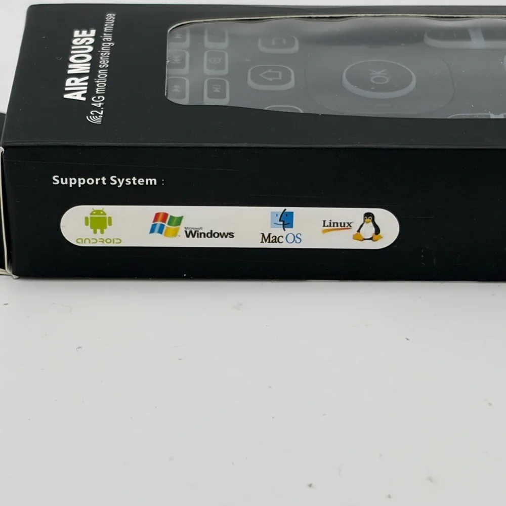 Air Mouse 2.4G motion sensing air mouse Infrared Remote Control + IR learing